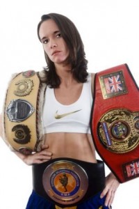 Thaiboxer and Personal Trainer Ruth Ashdown