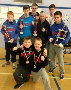 The Crawley Martial Arts Academy's Medal Winners in Manchester last weekend