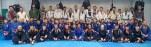 The BJJ Team during a Seminar at the Gym in Crawley