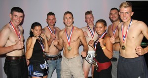 The Lumpini Fight Team based at the Crawley Martial Arts Academy