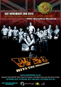 Muay Thai Mayhem 2nd November