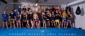 The stand-up Muay Thai class