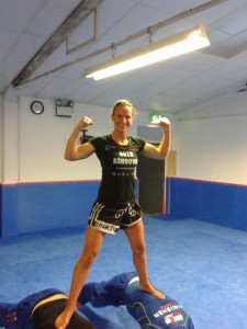 Ruth Ashdown, female personal trainer and professional fighter