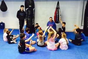 Kid Muay Thai at the Crawley Martial Arts Academy