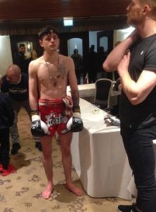 Club coach, Reece ready for action in his fight on Muay Thai Mayhem